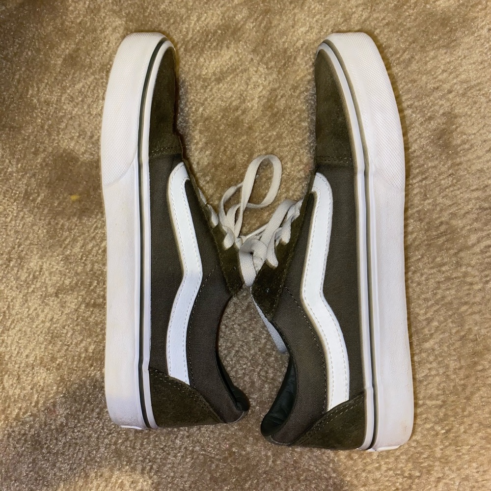 Old Skool Olive Green Vans